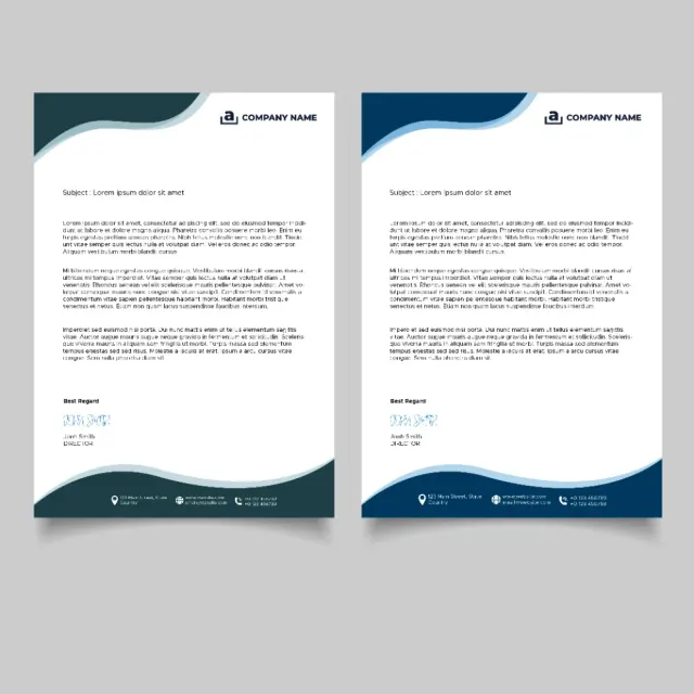 Membretes tamaño carta